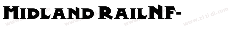 Midland RailNF字体转换